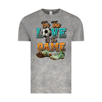 Cloud Rock For the love of the game Soccer Vintage Tee - NancyCooperArtShop