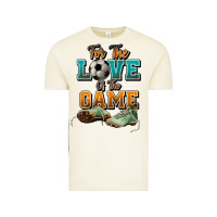 For The Love Of The Game Soccer Vintage Tee | Teevron
