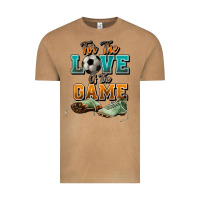 Vintage Camel For the love of the game Soccer Vintage Tee - NancyCooperArtShop