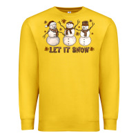 Lemon Let It Snow Snowmen Premium Sweatshirt - LillyAllenDesigns