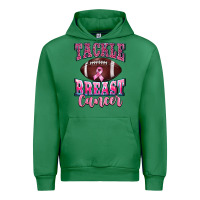 Emerald tackle breast cancer Urban Hoodie - BarkalooDesign