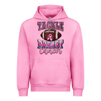 Fuchsia Pink tackle breast cancer Urban Hoodie - BarkalooDesign