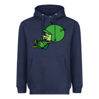 Navy the-great-gazoo-cute Heavyweight Hoodie - tuanDangUi