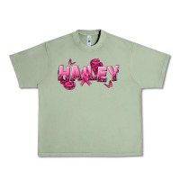 Oil Green Personalized Pink Cancer Themed Name Urban Heavy Tee - NancyCooperArtShop