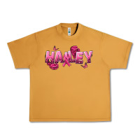 Peanut Butter Personalized Pink Cancer Themed Name Urban Heavy Tee - NancyCooperArtShop