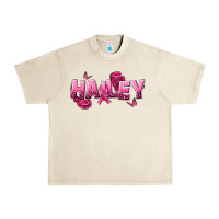 Personalized Pink Cancer Themed Name Urban Heavy Tee | Teevron