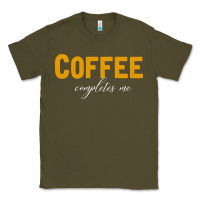 Coffee Completes Me Classic Tee | Teevron