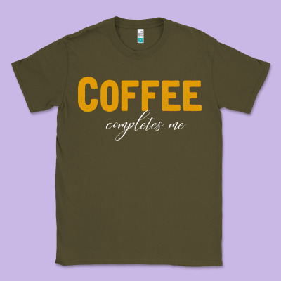 Coffee Completes Me Classic Tee Designed By Bettercallsaul