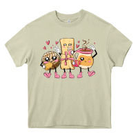 Mossy mexican pan dulce cartoon characters Heavy Core Tee - MaliasSmallBusiness