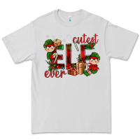 Dove Grey Cutest Elf Ever Christmas Premium Tee - BundleAndBundleShop