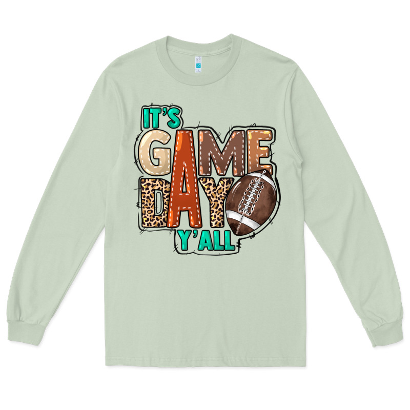 It's Game Day Y'all Long Sleeve Tee by HowdyJamesFarm | Teevron
