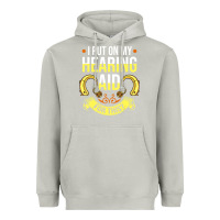 Moon Dust hearing aid gift funny deaf awareness t shirt Heavyweight Hoodie - tuanDangUi