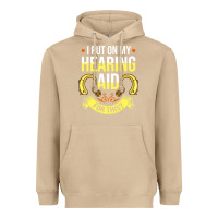 Mushroom hearing aid gift funny deaf awareness t shirt Heavyweight Hoodie - tuanDangUi
