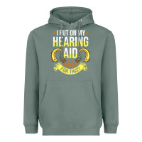 Sage hearing aid gift funny deaf awareness t shirt Heavyweight Hoodie - tuanDangUi