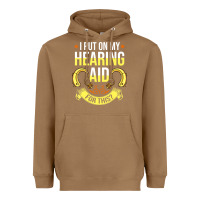 Toasted Coconut hearing aid gift funny deaf awareness t shirt Heavyweight Hoodie - tuanDangUi