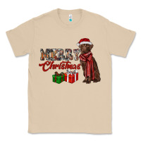 Mushroom merry christmas labrador retriever Classic Tee - RanaPortraitStore