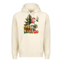 Tofu Ho Ho Ho Christmas Gnome Premium Hoodie - BundleAndBundleShop