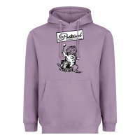 Lavender retro man postcard records Heavyweight Hoodie - tuanDangUi