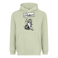 Matcha retro man postcard records Heavyweight Hoodie - tuanDangUi