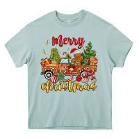 Arona merry christmas gingerbread truck Heavy Core Tee - MaliasSmallBusiness
