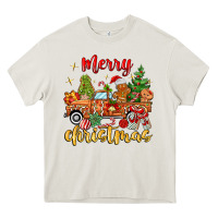 Merry Christmas Gingerbread Truck Heavy Core Tee | Teevron