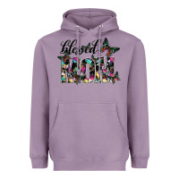 Lavender blessed mom Heavyweight Hoodie - SublimationCraftShop