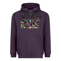 Plum blessed mom Heavyweight Hoodie - SublimationCraftShop