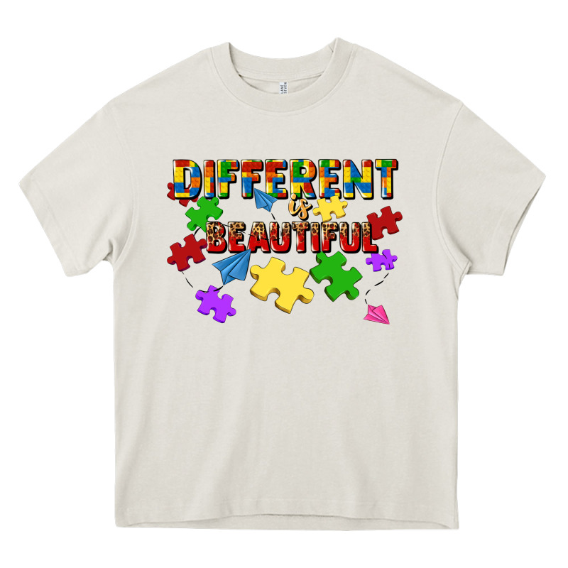 Different Is Beautiful Heavy Core Tee by JahusDesignShop | Teevron
