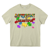 Mossy different is beautiful Heavy Core Tee - JahusDesignShop
