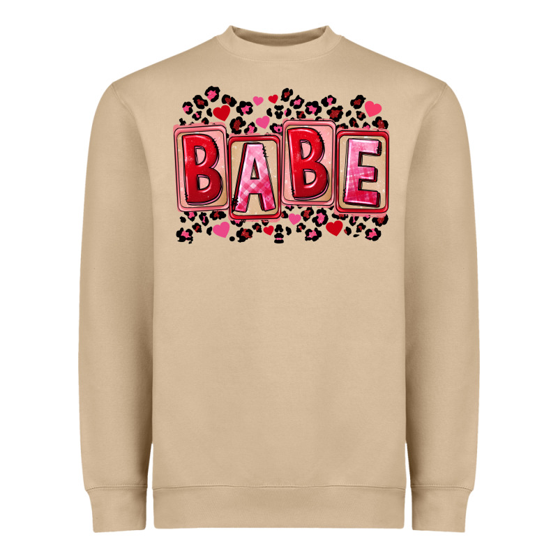 Valentine's Day Babe Heavyweight Sweatshirt by FaDigitalArtStudio | Teevron
