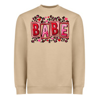 Mushroom Valentine's Day babe Heavyweight Sweatshirt - FaDigitalArtStudio