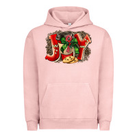 Pigment Salmon christmas joy coffee Urban Hoodie - BarkalooDesign