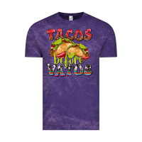 Cloud Purple Tacos Before Vatos Vintage Tee - texasbilliewilder