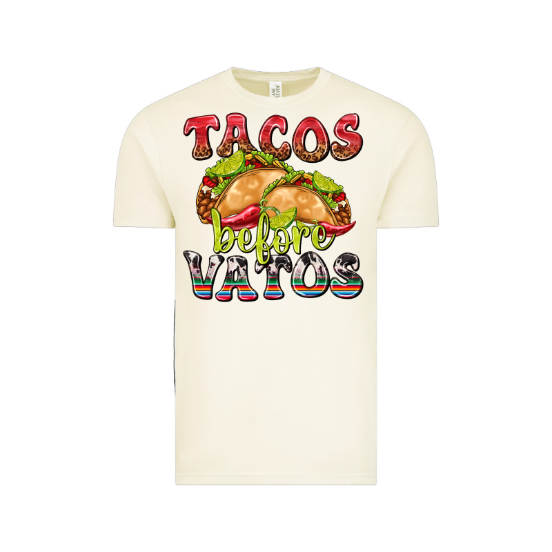 Tacos Before Vatos Vintage Tee by texasbilliewilder | Teevron
