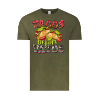 Vintage Olive Tacos Before Vatos Vintage Tee - texasbilliewilder