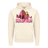 Vintage Artic Breast Cancer survivor afro nails Vintage Hoodie - NancyCooperArtShop