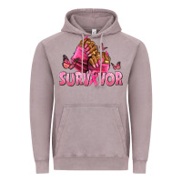 Vintage Zinc Breast Cancer survivor afro nails Vintage Hoodie - NancyCooperArtShop