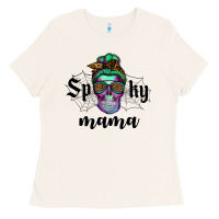 Bone spooky mama skull Ladies Tee - RanaPortraitStore