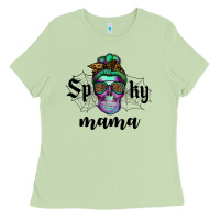 Matcha spooky mama skull Ladies Tee - RanaPortraitStore
