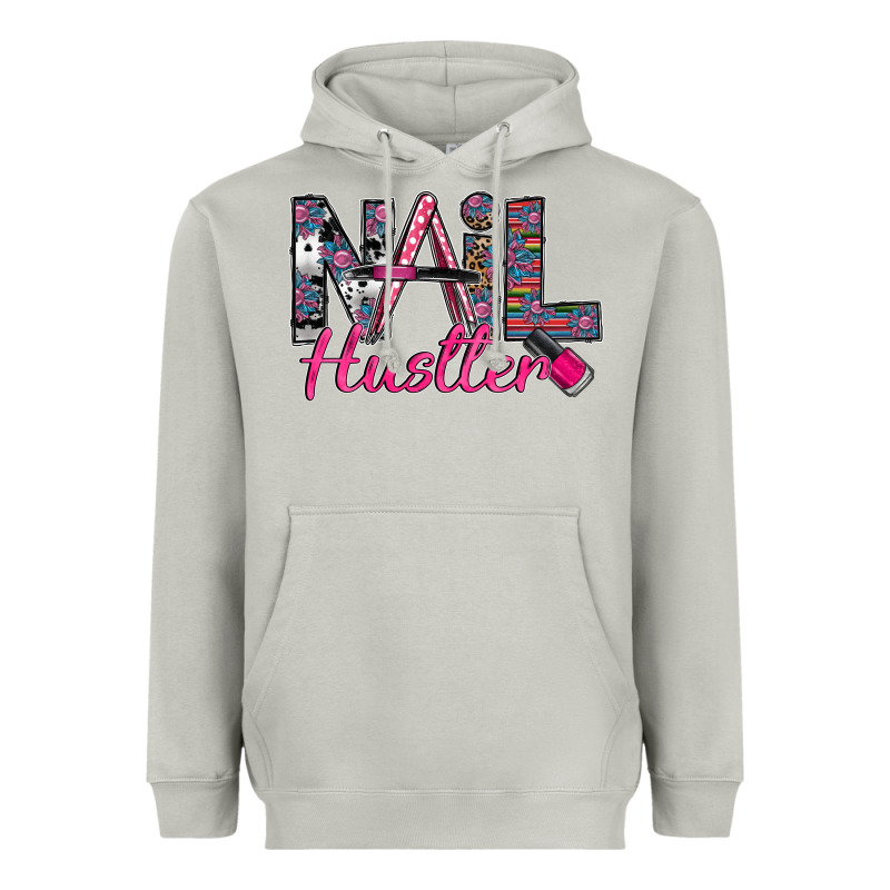 Nail Hustler Heavyweight Hoodie by SublimationCraftShop | Teevron