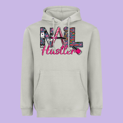 Nail Hustler Heavyweight Hoodie Designed By Sublimationcraftshop