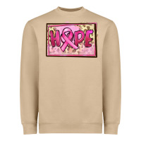 Mushroom Hope Breast Cancer Heavyweight Sweatshirt - FaDigitalArtStudio