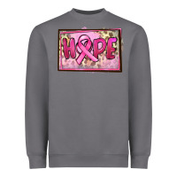 Storm Hope Breast Cancer Heavyweight Sweatshirt - FaDigitalArtStudio
