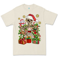 Bone Skeleton Christmas Element Snowman Awda Premium Tee - BundleAndBundleShop