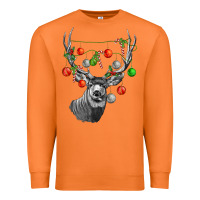 Carrot Mule deer with Premium Sweatshirt - LillyAllenDesigns