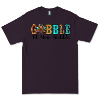 Plum gobble til you wobble thanksgiving turkey Premium Tee - RanaPortraitStore