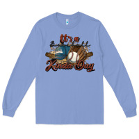 Colony Blue It's a Baseball kinda day Long Sleeve Tee - HowdyJamesFarm
