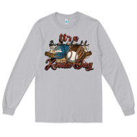 Moon Dust It's a Baseball kinda day Long Sleeve Tee - HowdyJamesFarm