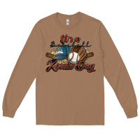 Toasted Coconut It's a Baseball kinda day Long Sleeve Tee - HowdyJamesFarm