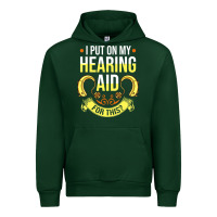 Forest Green hearing aid gift funny deaf awareness t shirt Urban Hoodie - tuanDangUi